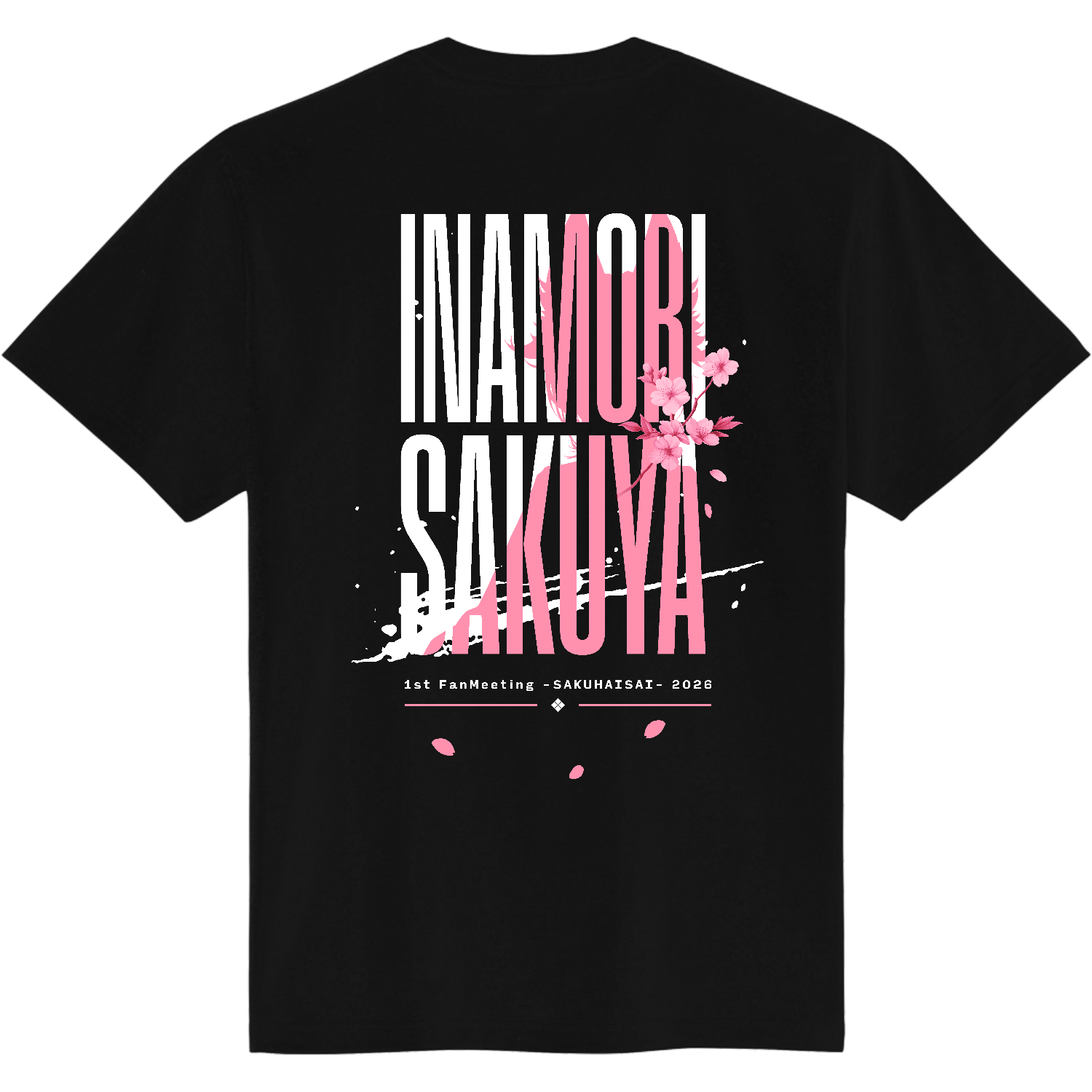 【オリラボ限定】稲守サクヤ1st FanMeeting「咲拝祭」ライブTシャツ定番Ｔシャツ2