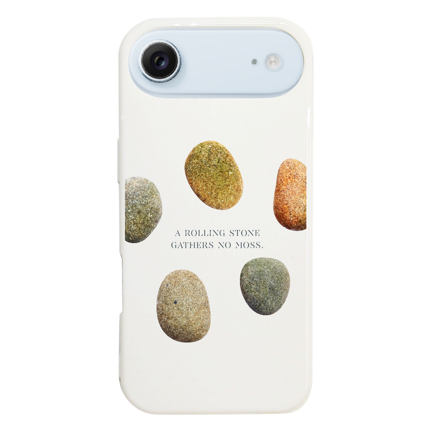 転がる石には苔が生えない iPhone17 Air (ハードケース)
