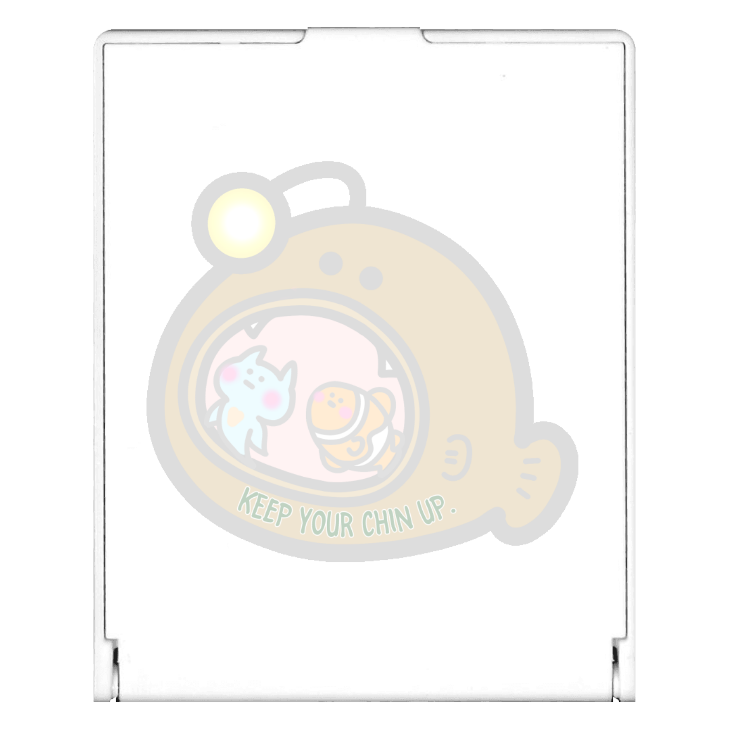 ちょうちんアンコウ スクエアミラー