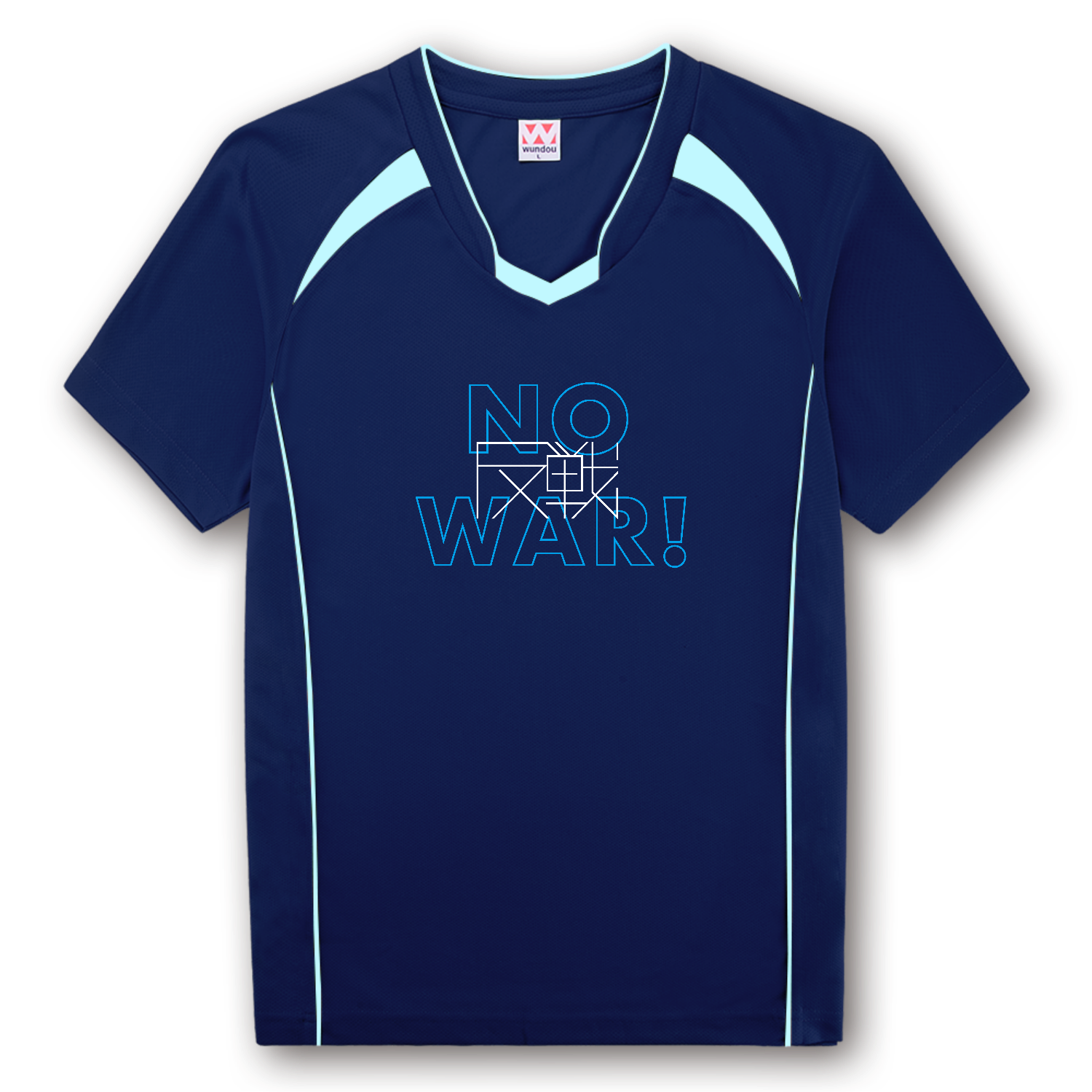 反戦 NO WAR! 17 バレーボールシャツ