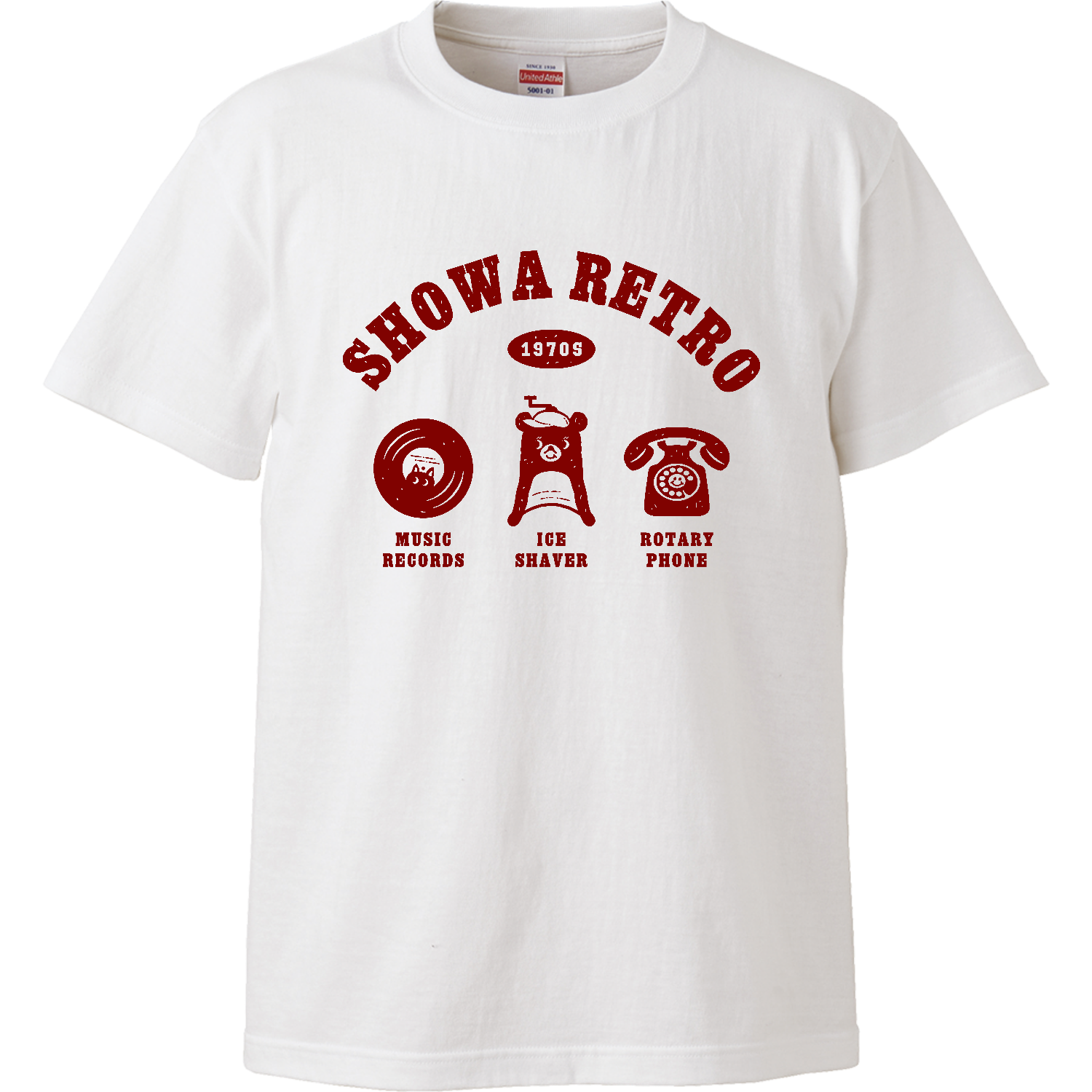 昭和レトロ pat02 MAハイクオリティーTシャツ1
