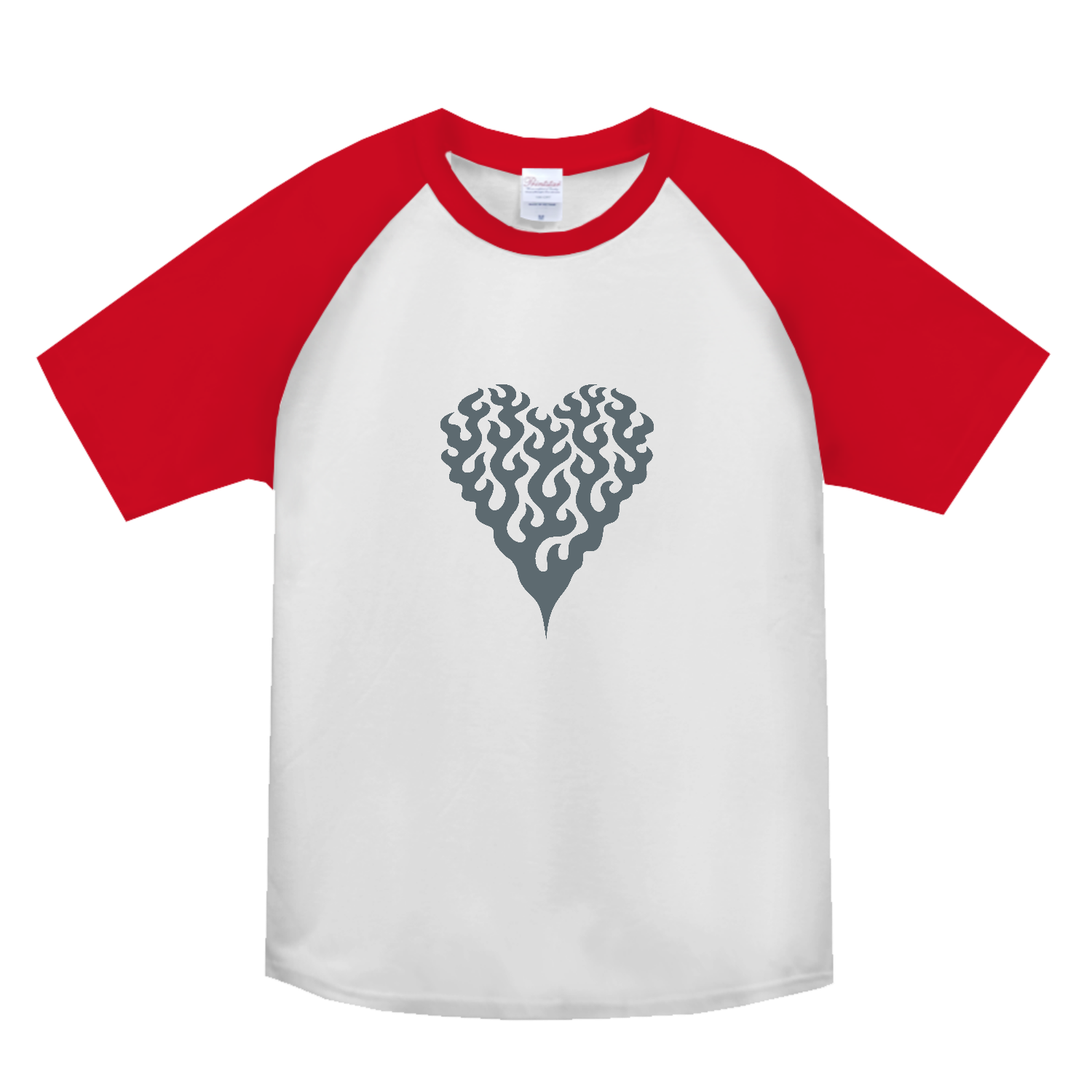 FORTITUDE・不屈の精神、勇気 2 ヘビーウェイトラグランＴシャツ