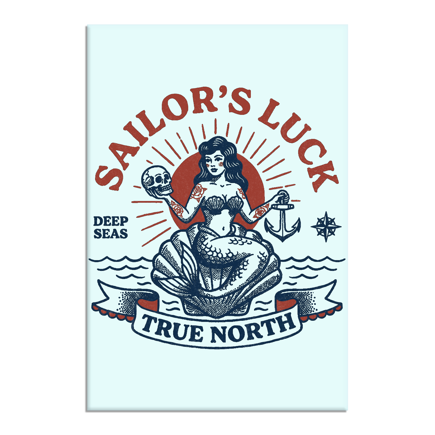 SAILOR'S LUCK タトゥーシール　はがきサイズ