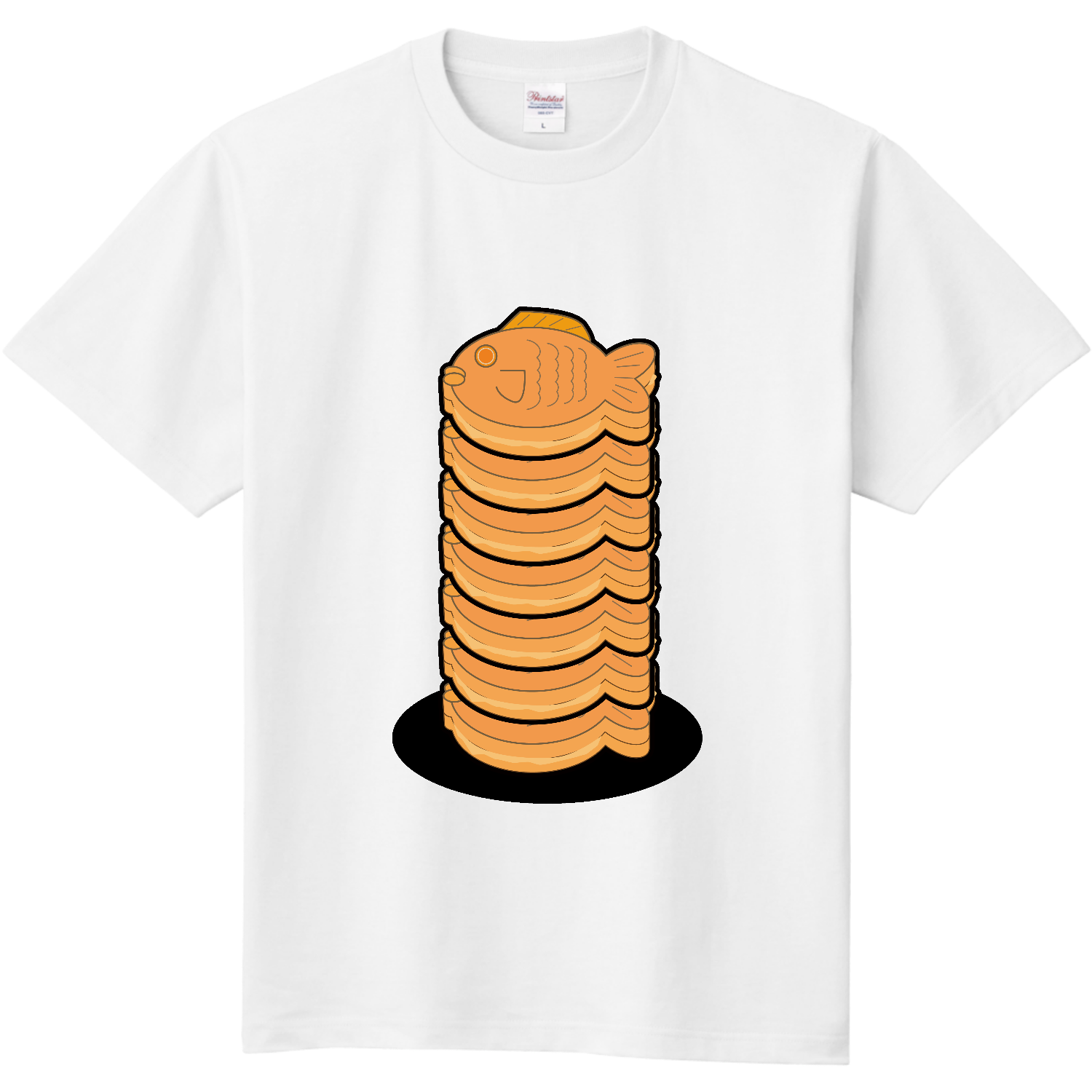 たい焼きタワー Tシャツ｜チコデザ - オリラボマーケット