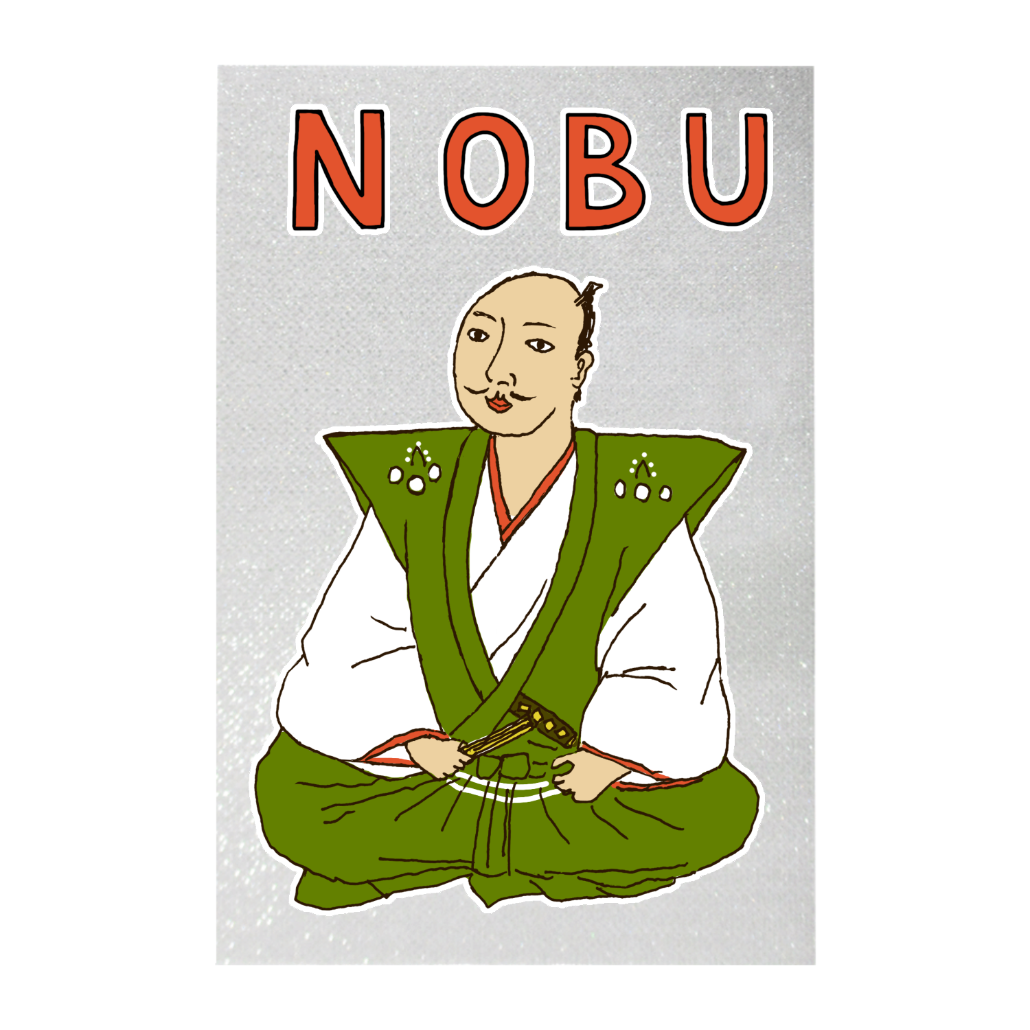 ノブ専用デザイン「NOBU」 ペンライト(シート印刷)