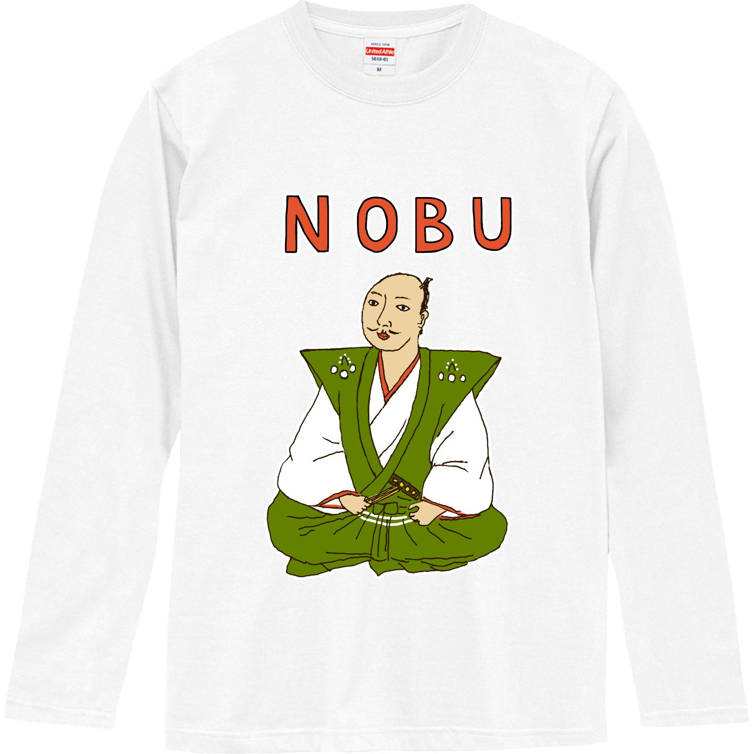 ノブ専用デザイン「NOBU」 ロングスリーブTシャツ