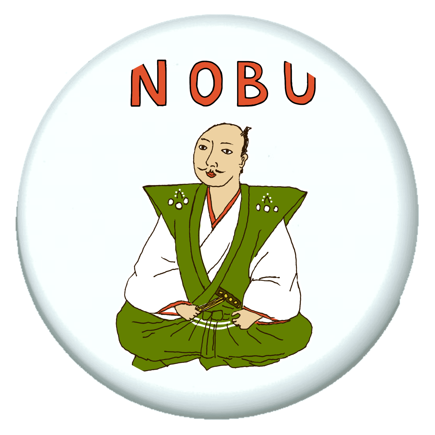 ノブ専用デザイン「NOBU」 プチ缶ソフト