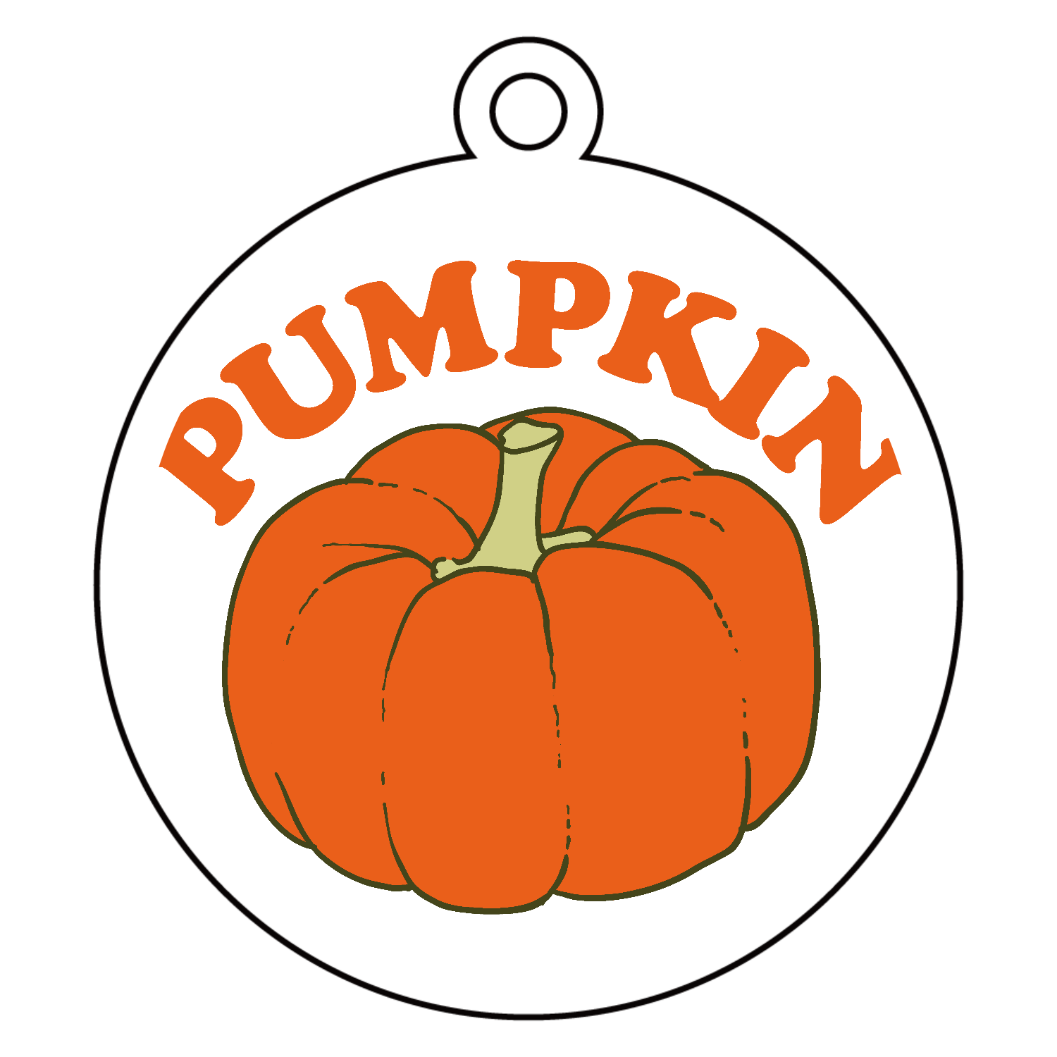 PUMPKIN -パンプキン- キーホルダー｜DRIPPED -ドリップド- - オリラボ