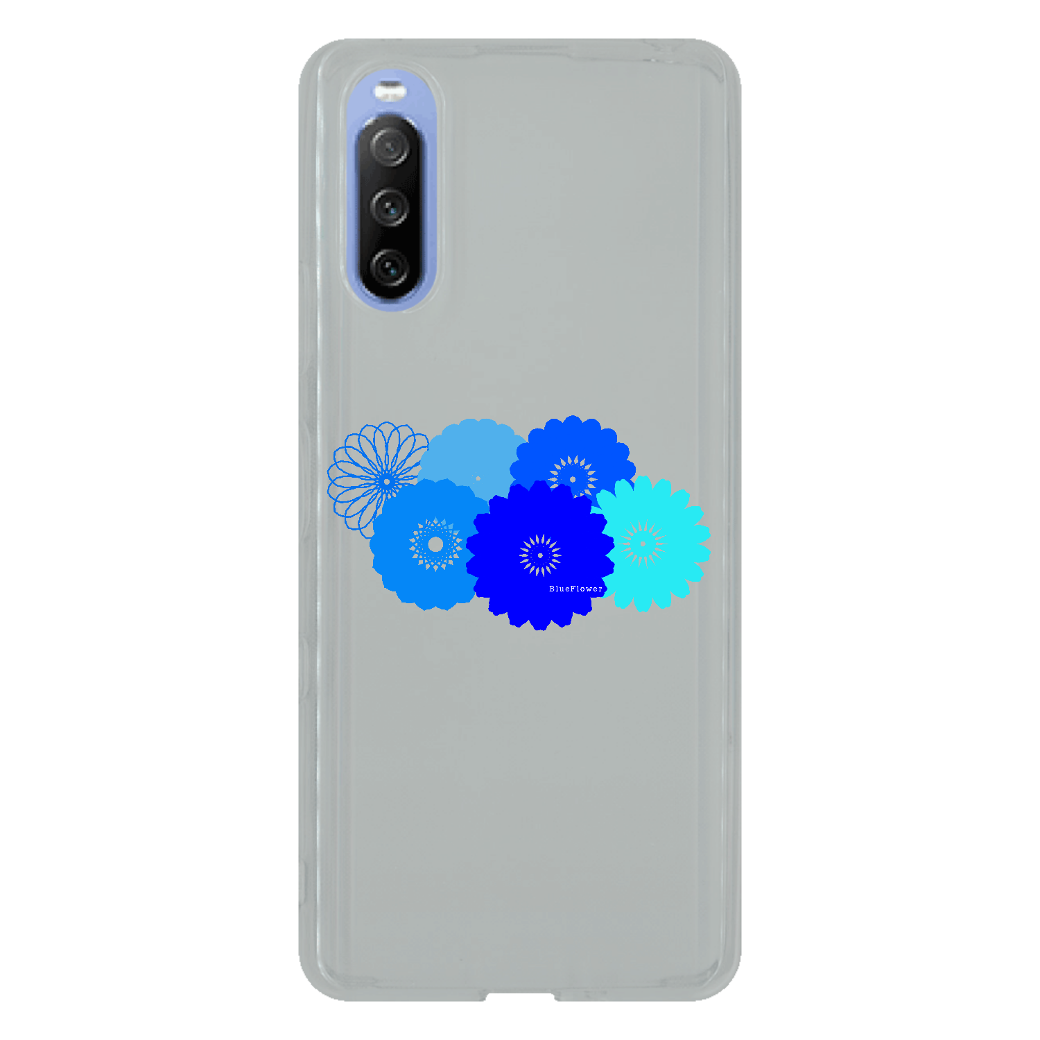 BlueFlower Xperia10 III SO-52B/SOG04 TPUケース
