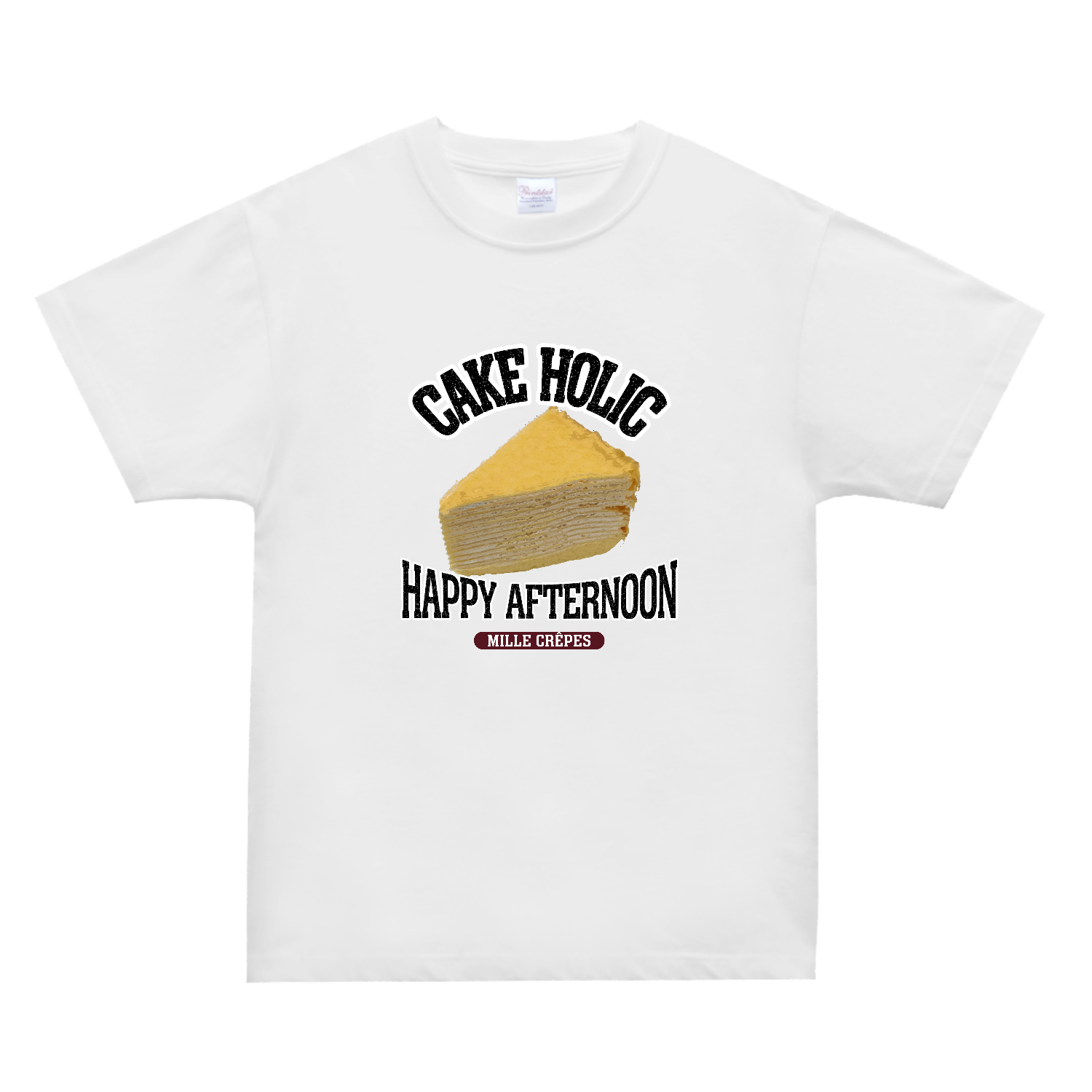 ミルクレープ（ビンテージ風） スーパーヘビーＴシャツ