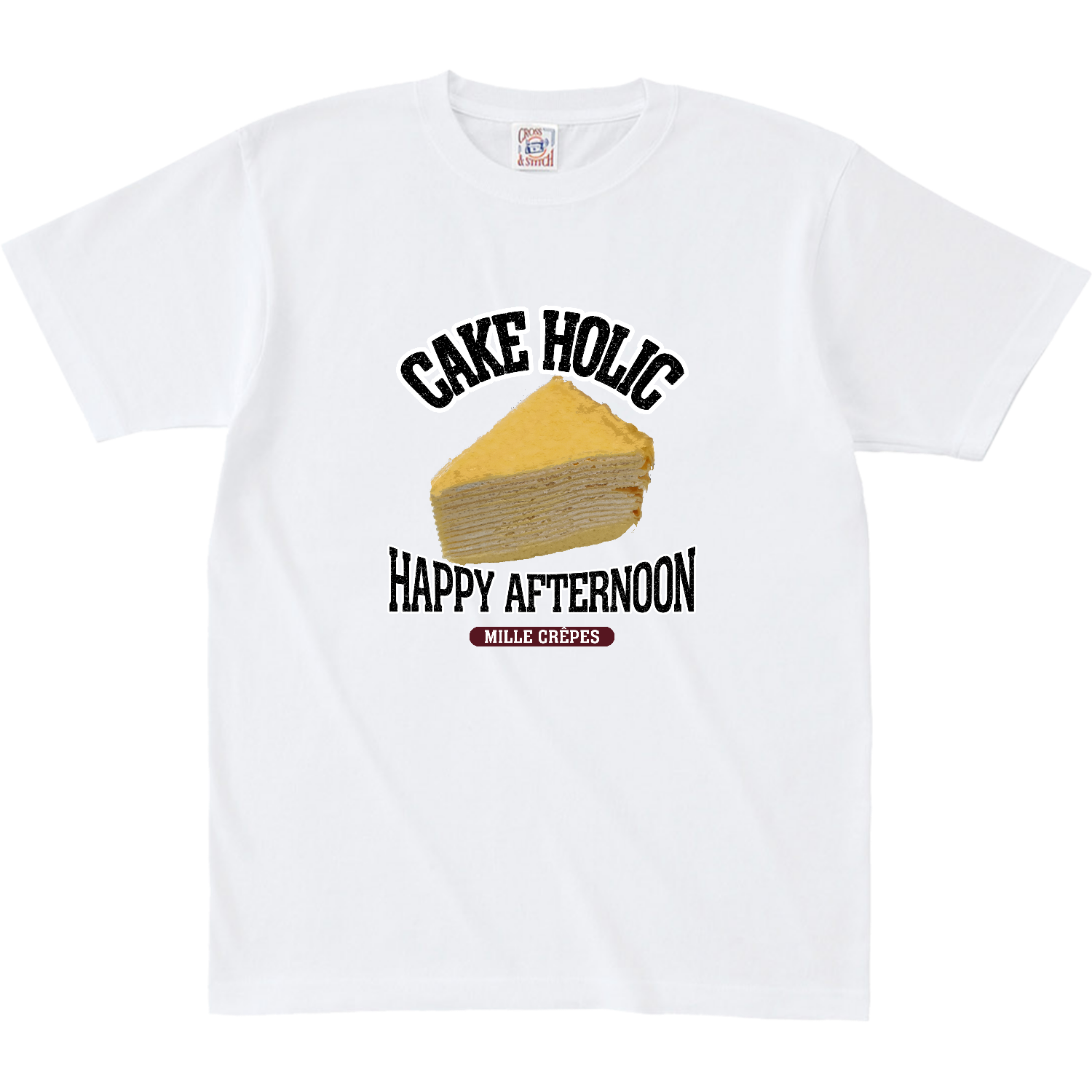 ミルクレープ（ビンテージ風） オープンエンド マックスウェイト Tシャツ