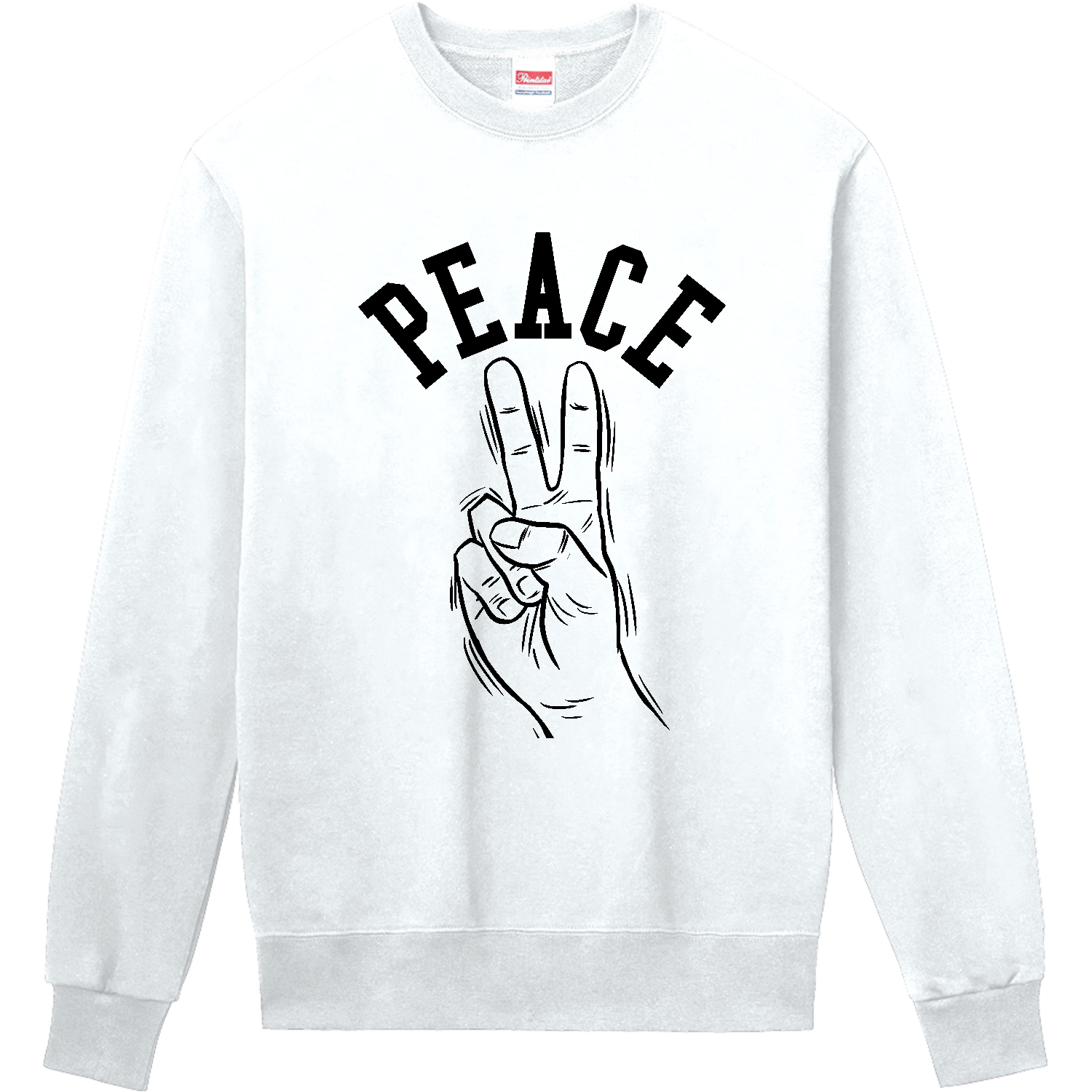 PEACE SIGN-ピースサイン- パーカー｜DRIPPED -ドリップド- - オリラボ