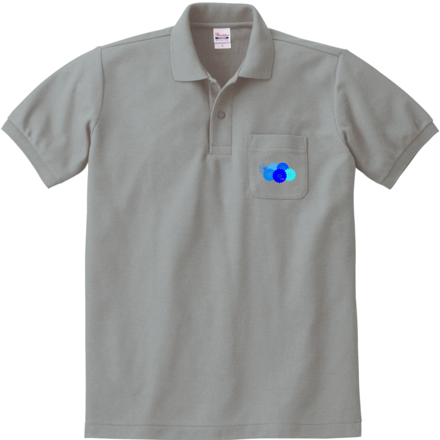 BlueFlower 定番ポロシャツ（ポケット付き）