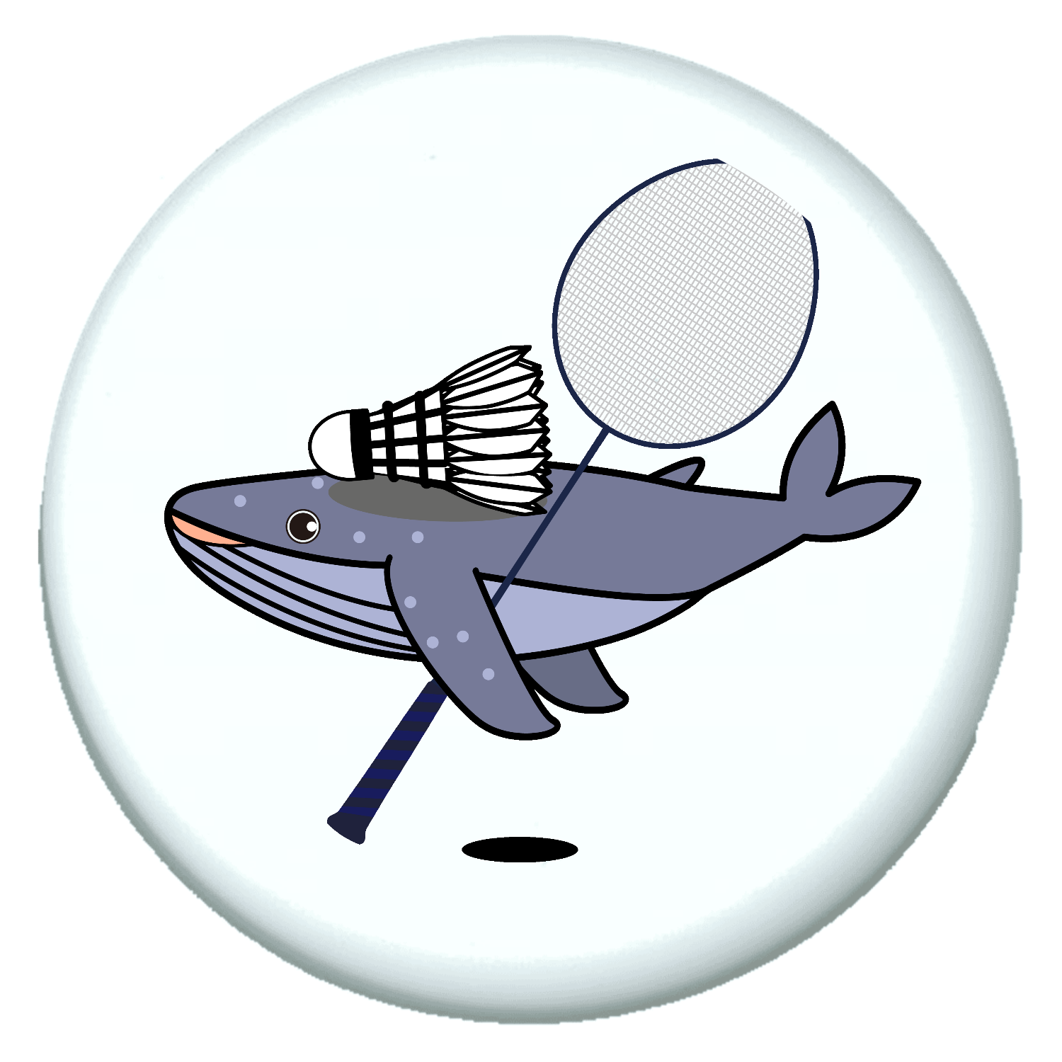 バドミントンクジラ プチ缶ソフト
