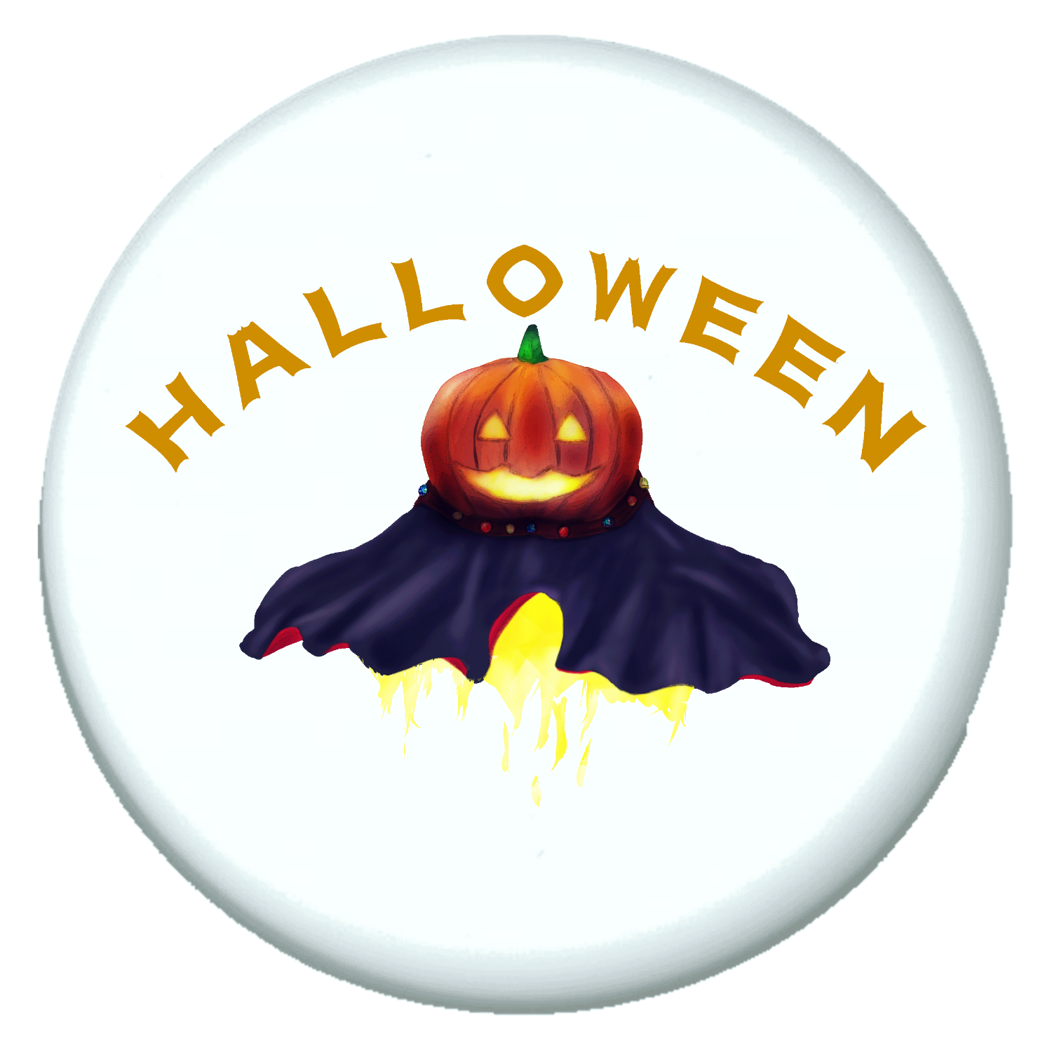 ハロウィンのジャックランタン プチ缶ソフト