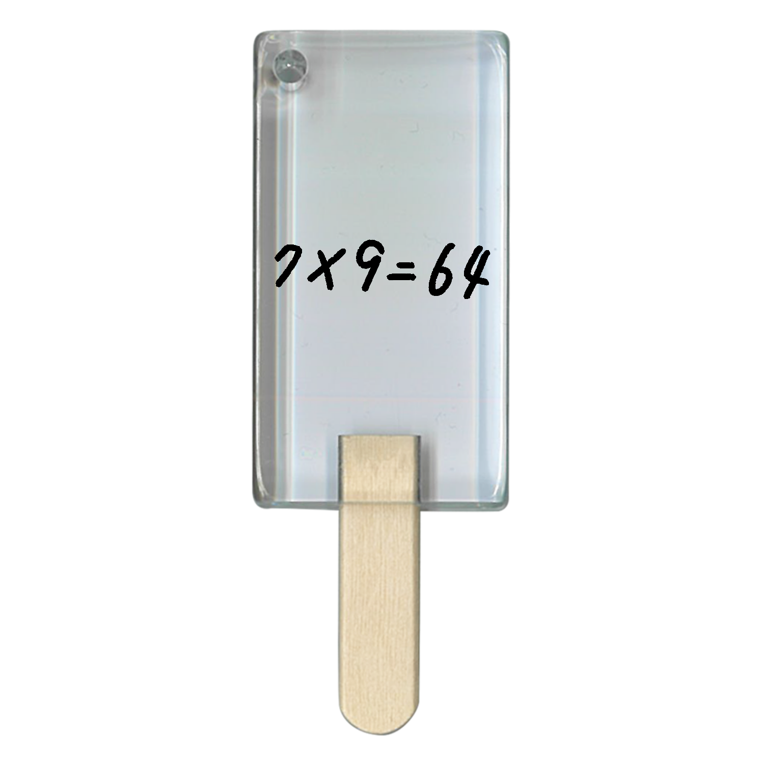 7×9=64、おしい・・・ アイス型アクリルチャーム