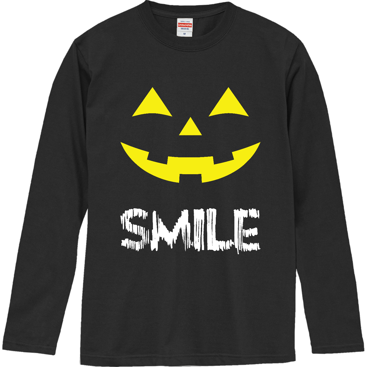 パンプキンスマイル・ハロウィン ロングスリーブTシャツ