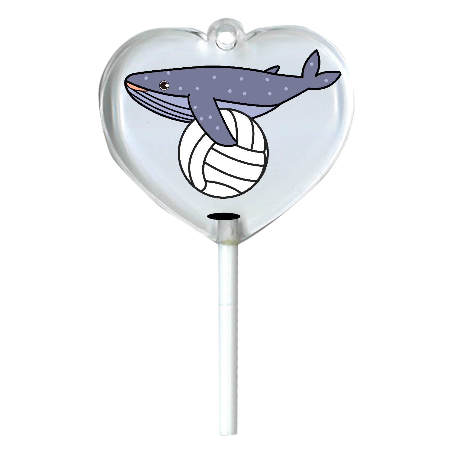 ザトウクジラバレー ハートキャンディアクリルチャーム