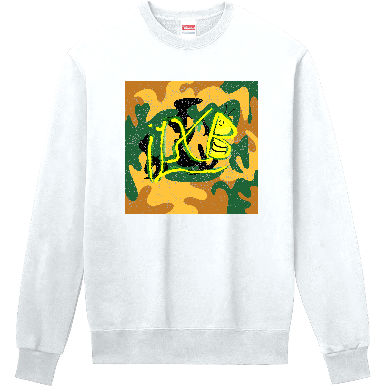 迷彩柄 ILXBロゴ Tシャツ｜サッサ - オリラボマーケット