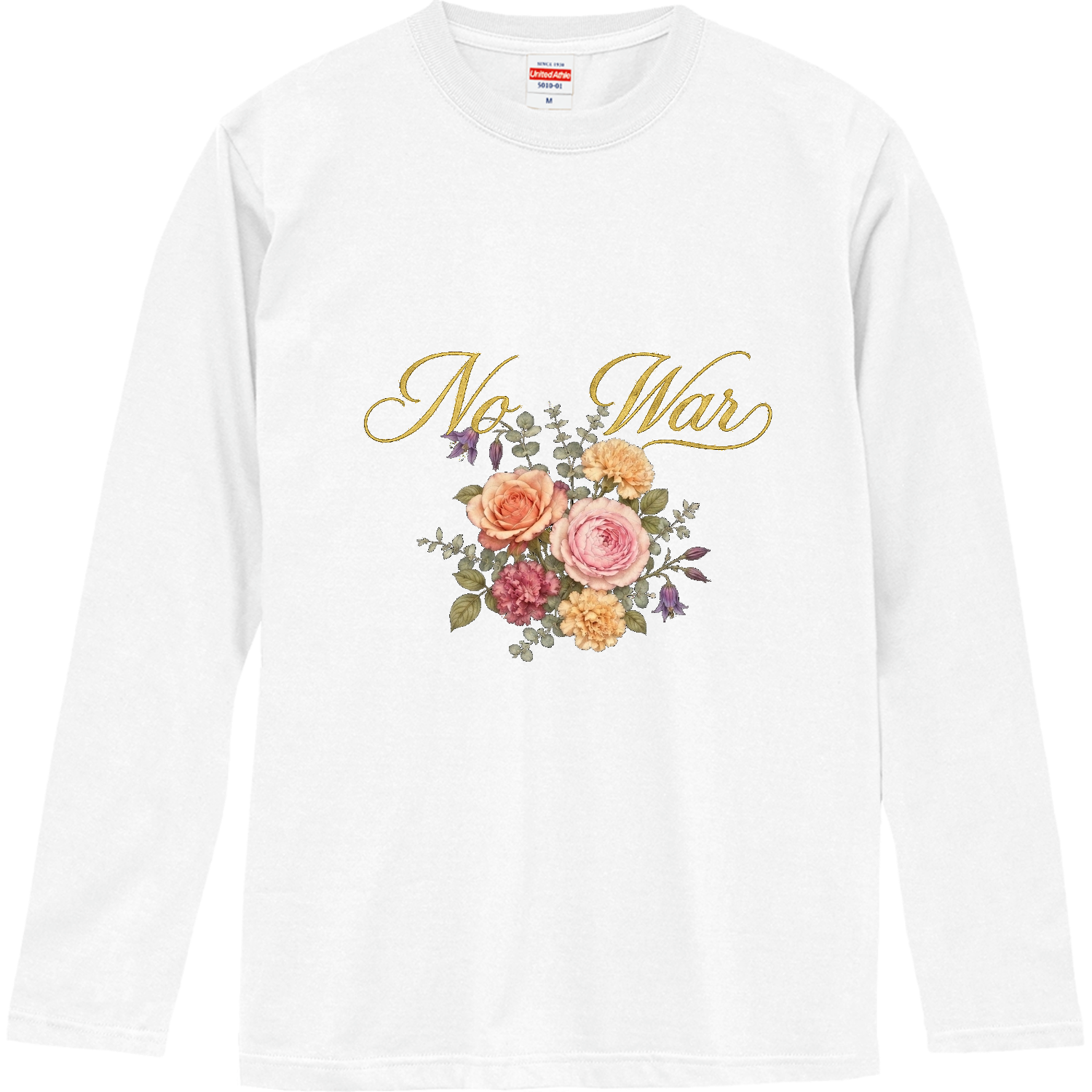 NO WAR Tシャツ 長袖Tシャツ｜ULNK - オリラボマーケット