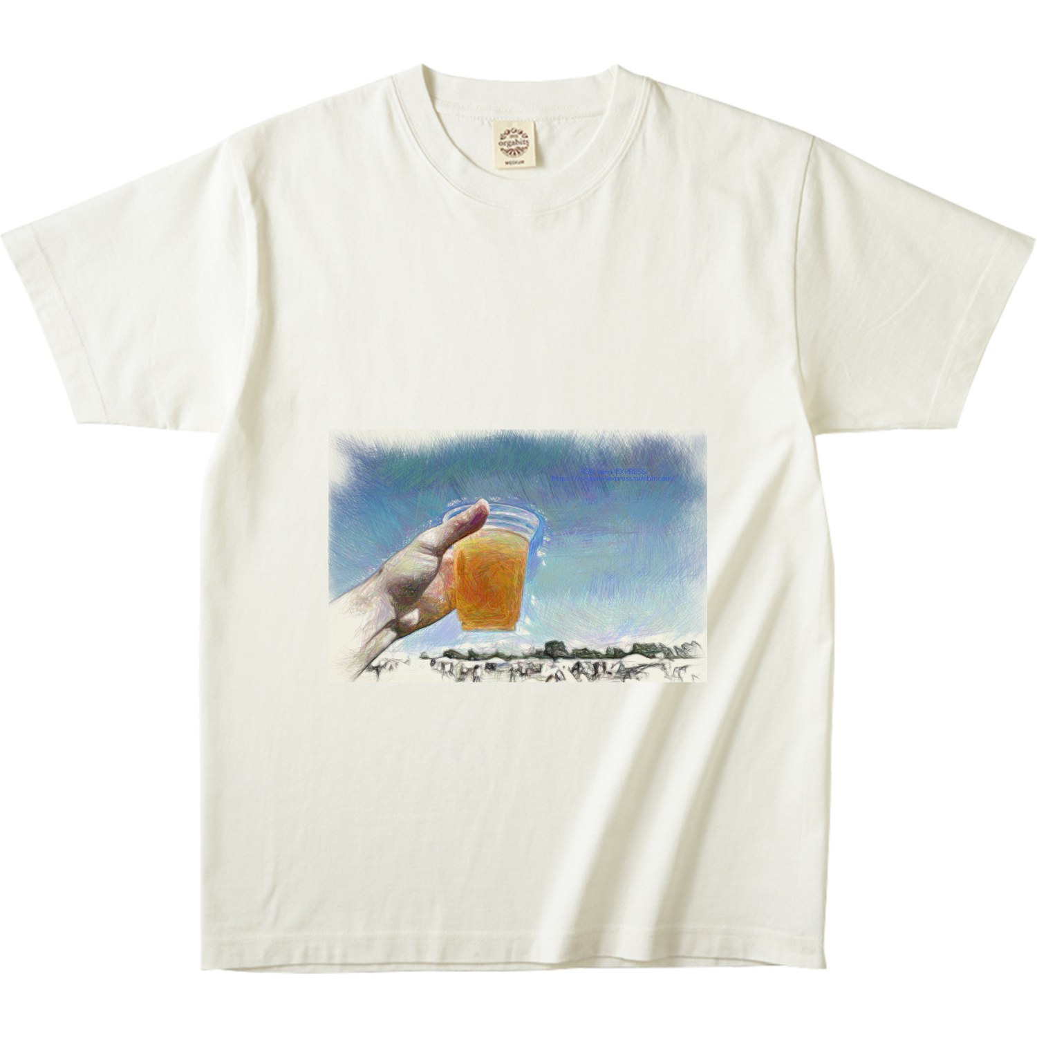 I live for this beer（その1） Tシャツ｜Shop by RSR semi-EXPRESS