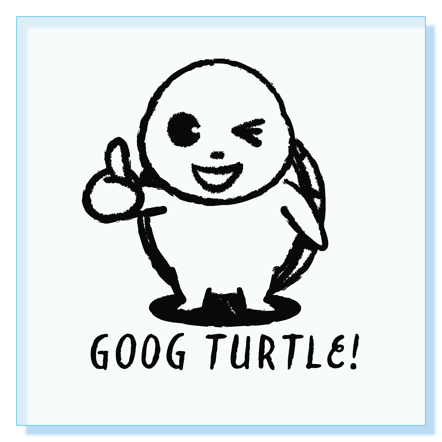 goodな亀ちゃん パネル｜チコデザ - オリラボマーケット