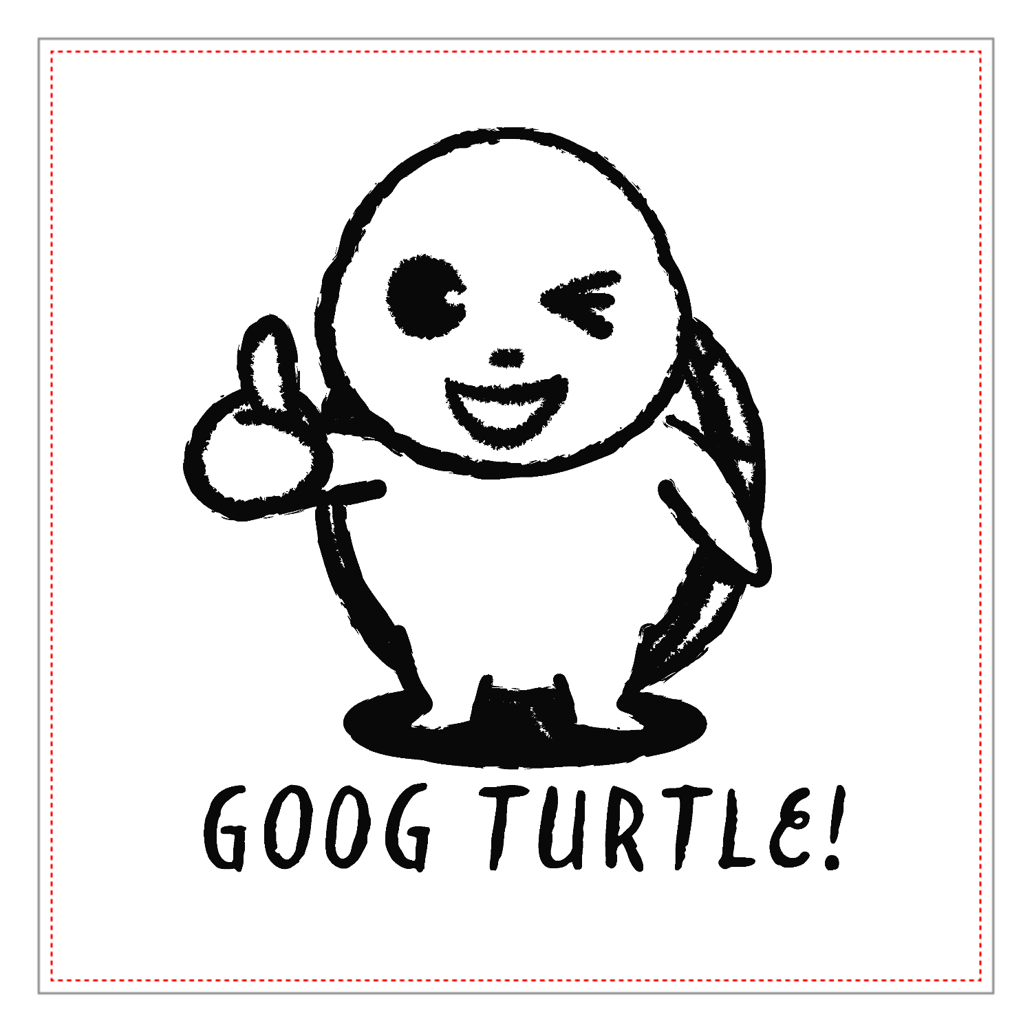 goodな亀ちゃん パネル｜チコデザ - オリラボマーケット
