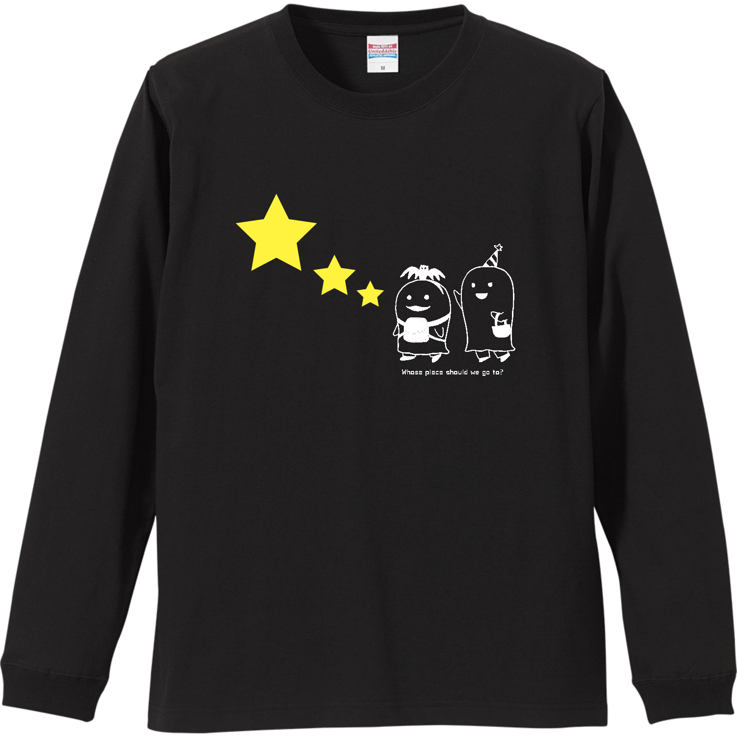 PEACE NOWハロウィン柄ラグラン袖長袖Tシャツエヴィちゃんモンスターオバケ おばけちゃん ロングスリーブTシャツ 長袖Tシャツ｜鼓 こはな - オリ