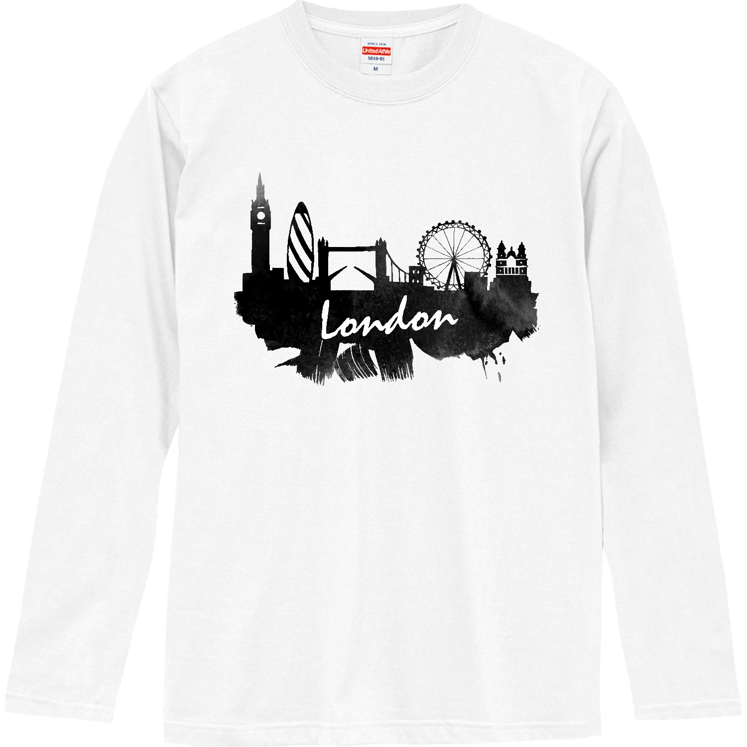 BORN TO LOSE 黒ロゴ 長袖Tシャツ｜DRIPPED -ドリップド- - オリラボ
