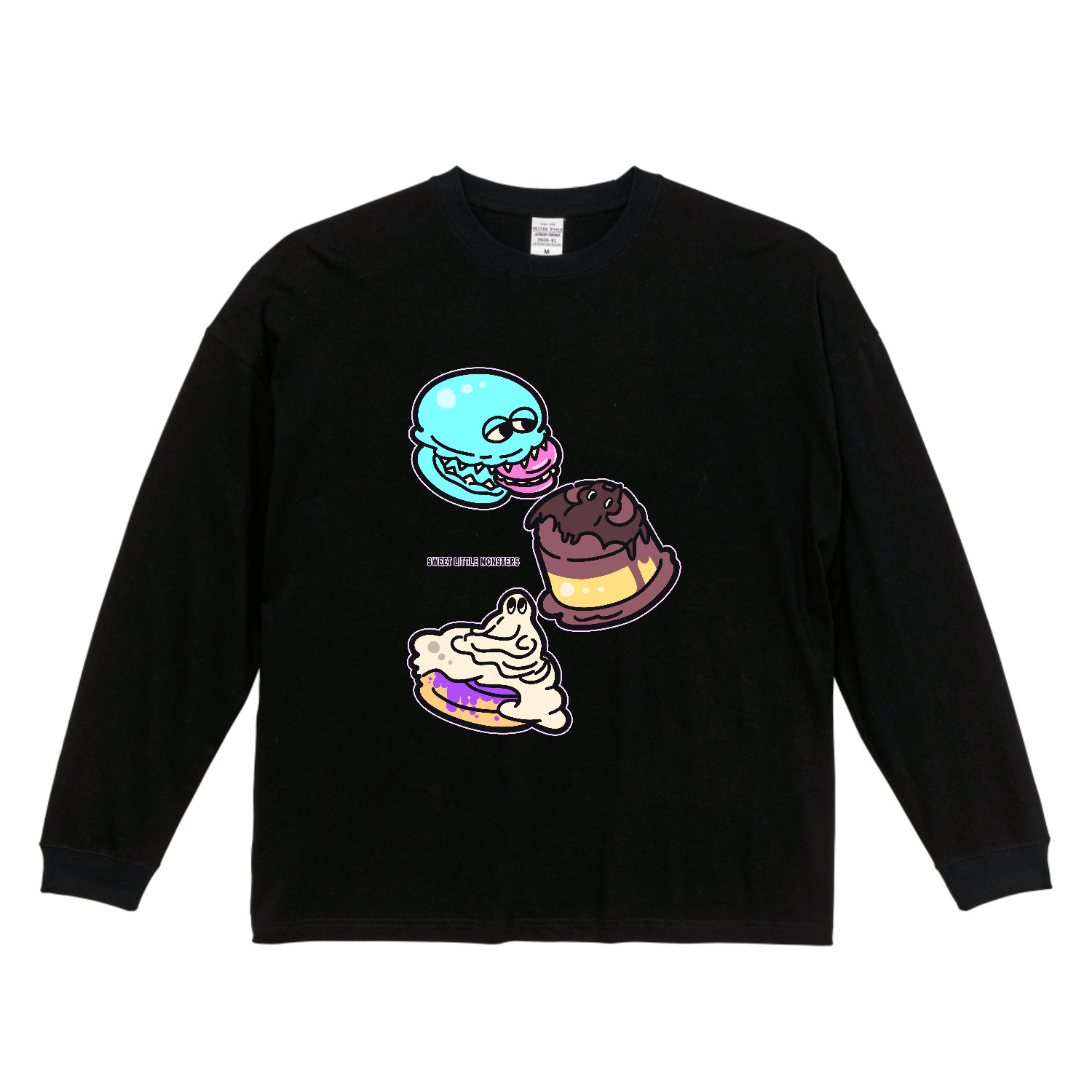 SWEET LITTLE MONSTERS ビッグシルエットロングスリーブＴシャツ