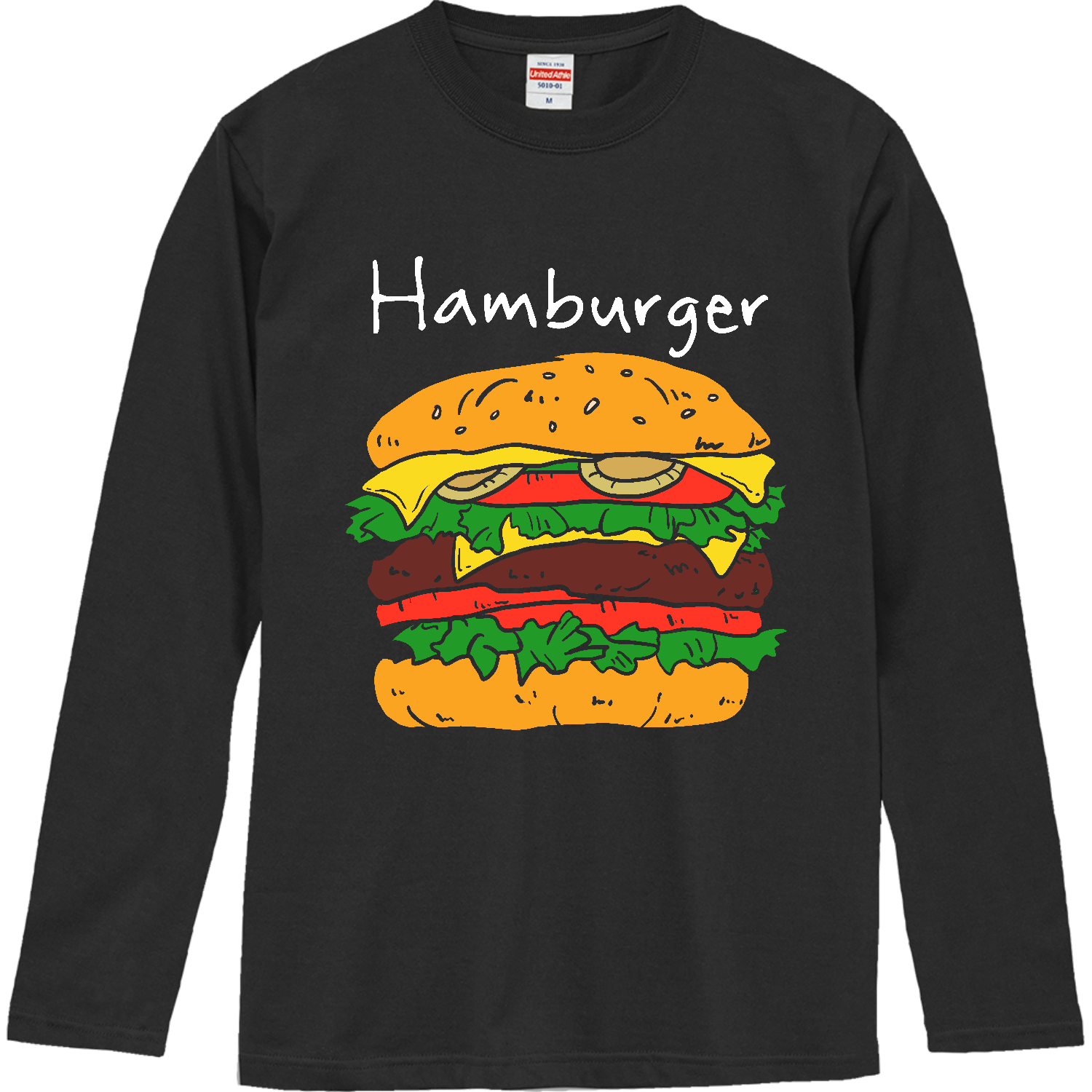Hamburger -ハンバーガー- ロングスリーブTシャツ
