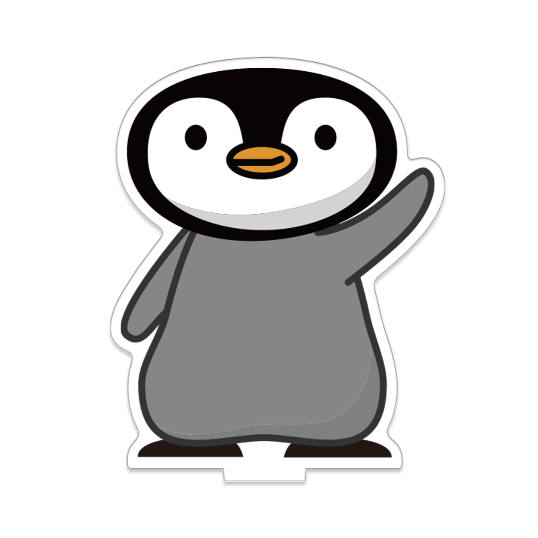 トリマのトリ丸両面アクリルスタンドダイカットアクリルスタンド2