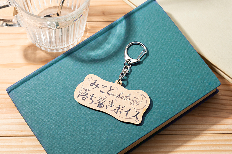 【オリラボ限定】みことウッドストラップ (受注生産) ウッドキーホルダー