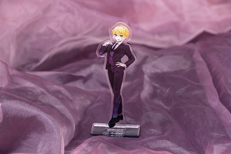 【オリラボ限定】アクリルスタンド -黒スーツ-(受注生産) ダイカットアクリルスタンド