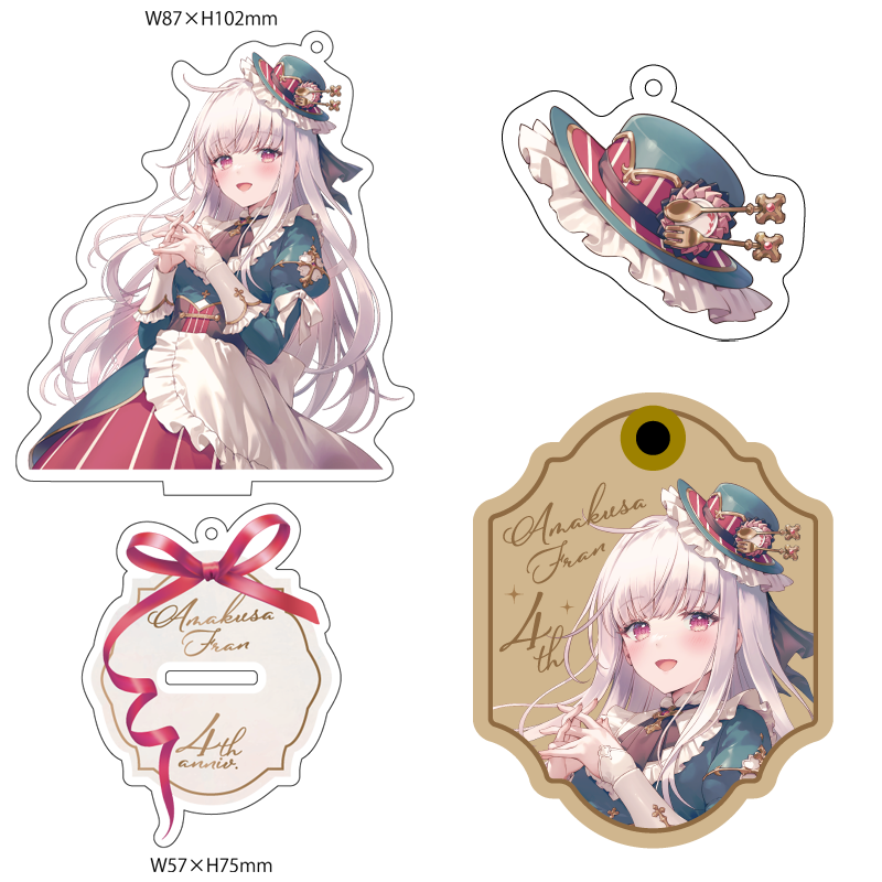 【オリラボ限定】コンプリートセット(受注生産)ダイカットアクリルスタンド3
