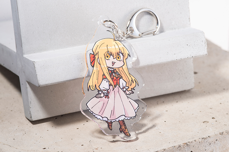 【オリラボ限定】「騎士じいや」シーナ姫 アクリルキーホルダー(受注生産) アクリルキーホルダー(ダイカット)