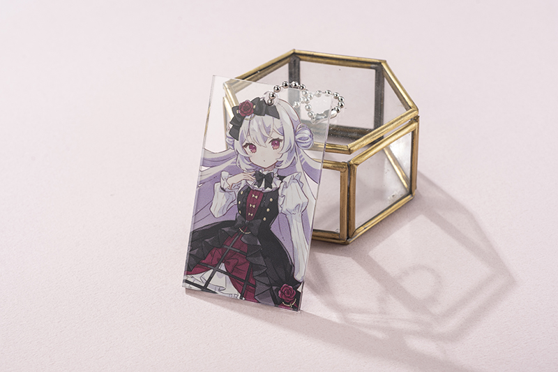 【オリラボ限定】アクリルキーホルダー 短冊型アクリルキーホルダー (W40mm H70mm)