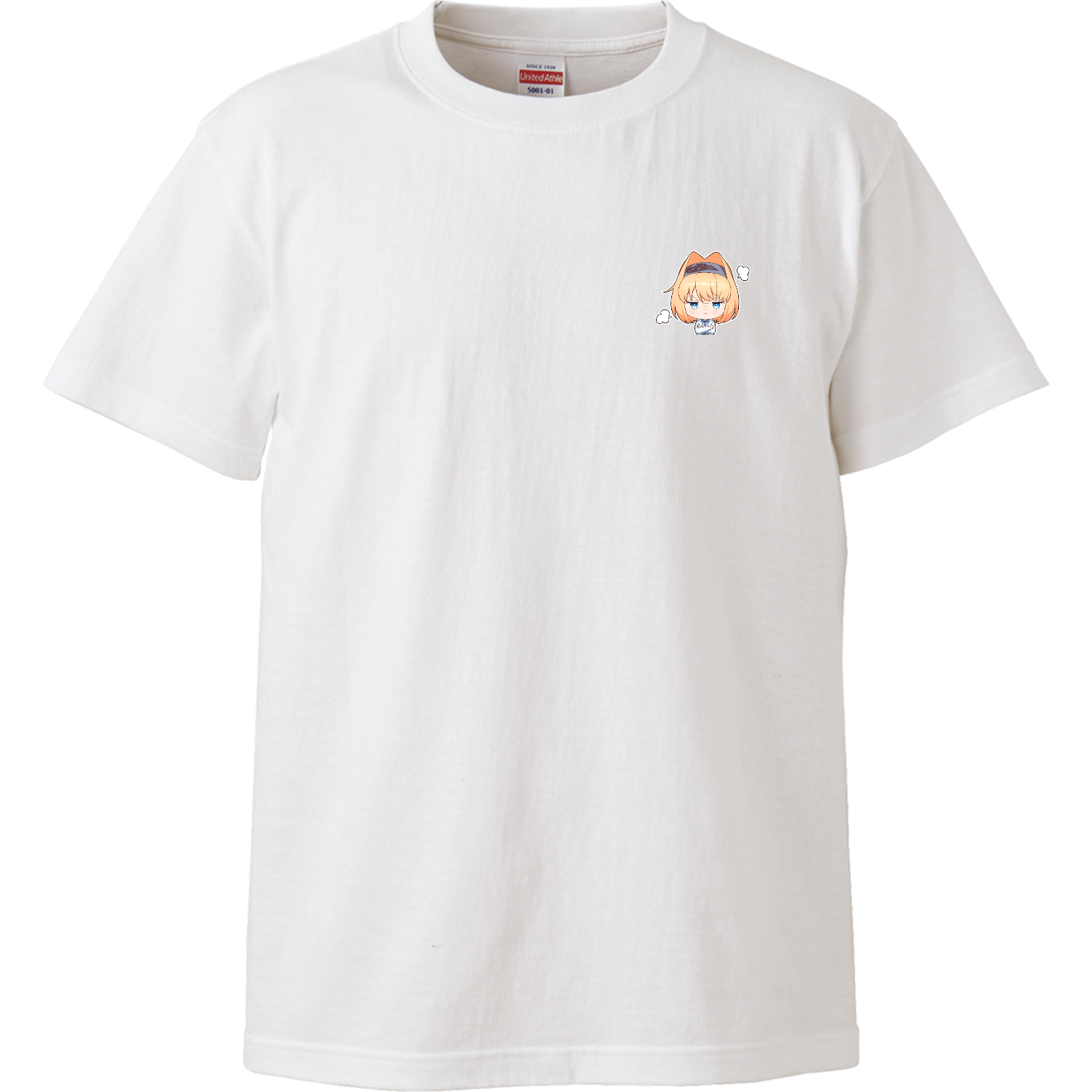 お怒り ワンポイント Tシャツ ハイクオリティーTシャツ