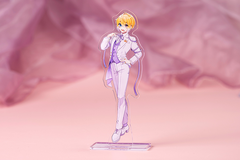【オリラボ限定】アクリルスタンド -白スーツ-(受注生産) ダイカットアクリルスタンド