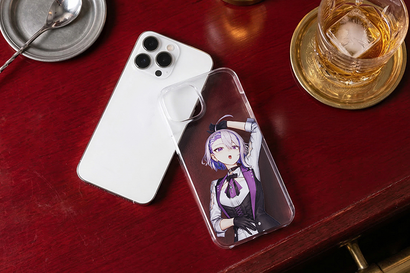 【オリラボ限定】朔夜トバリさま スマホケース iPhone17 ProMax (透明)(ハードケース)