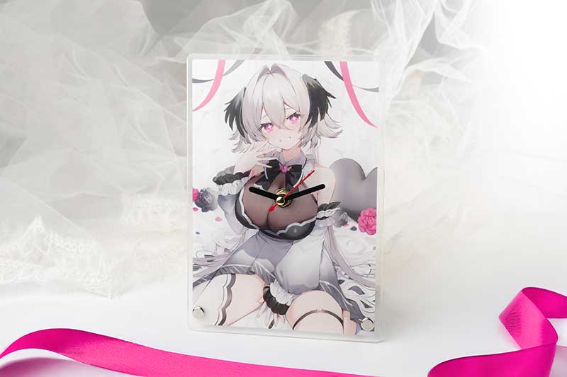 【オリラボ限定】アクリル置き時計 アクリル置き時計