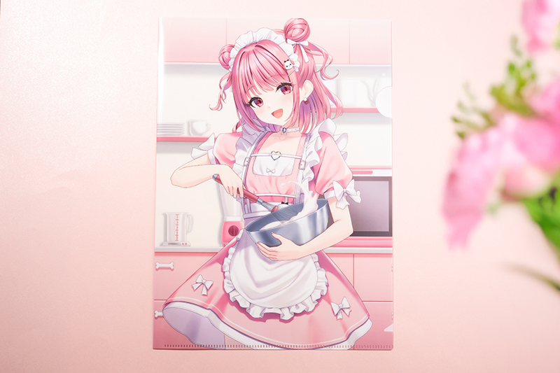 【オリラボ限定】ビッグアクリルスタンド + A4クリアファイルセット(直筆サイン入りポストカード付き)(受注生産) ダイカットアクリルスタンドthumb3