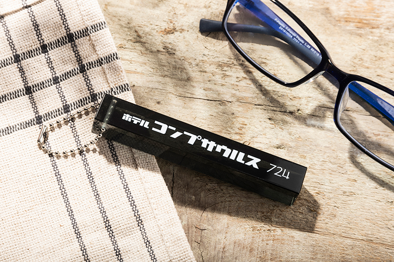 【オリラボ限定】ホテルキー - ホテル724 - (受注生産)(再販) アクリルキーホルダー(ダイカット)
