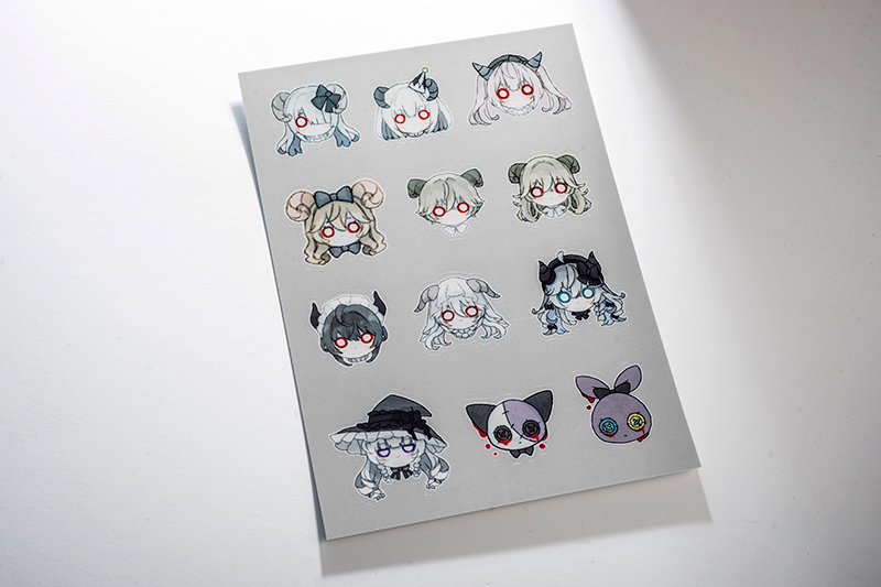 オリラボ限定】ハーフカットシール (受注生産)ダイカットシールの商品