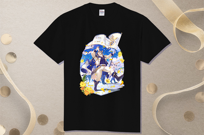 【オリラボ限定】荒塚オガミさま 5th記念 Tシャツ(各種カラー) 定番Ｔシャツ