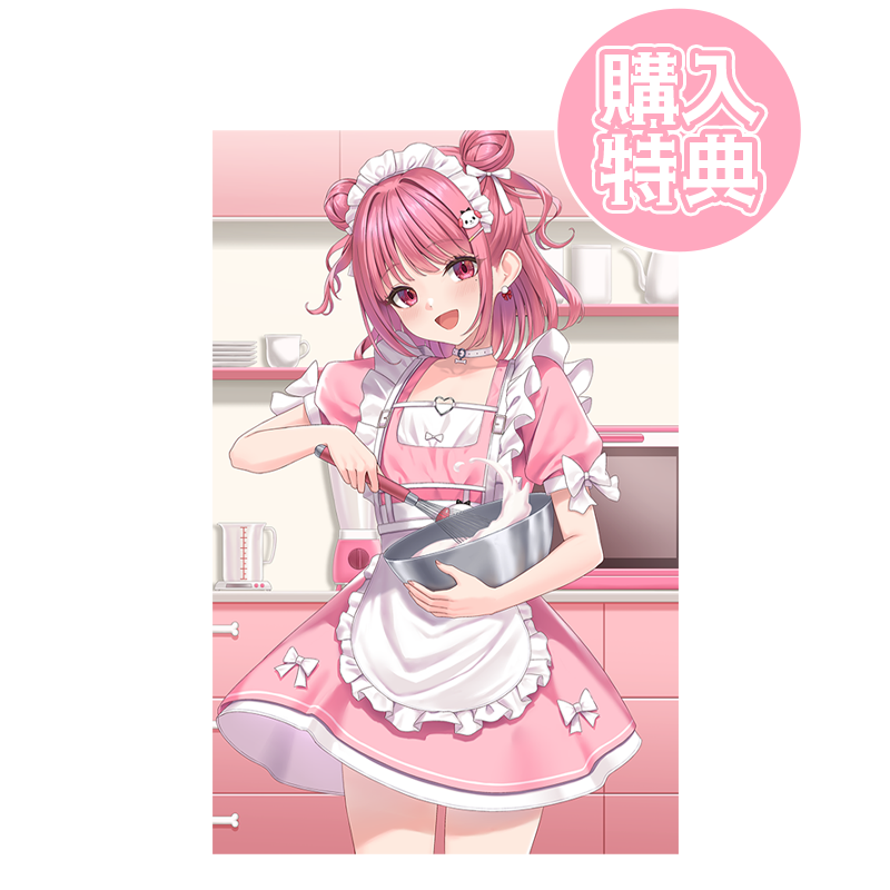 【オリラボ限定】ハート缶バッジ + ステッカーセット(ポストカード付き)(受注生産)  (受注生産)缶バッジ3