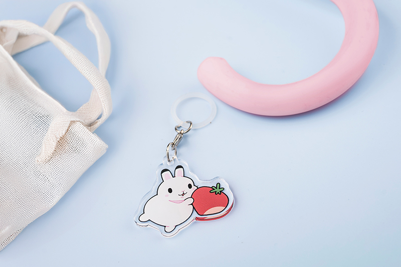 【オリラボ限定】「TOMATO」アクリルアンブレラマーカー (受注生産) アクリルキーホルダー(ダイカット)
