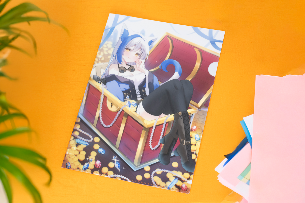 オリジナルクリアファイル クリアファイル