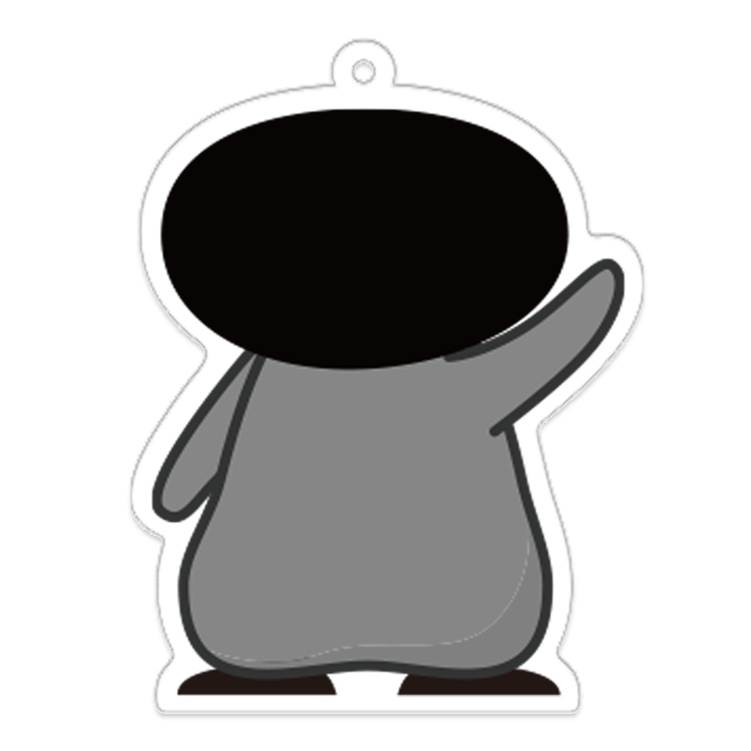 トリマのトリ丸アクリルキーホルダーアクリルキーホルダー(ダイカット)3
