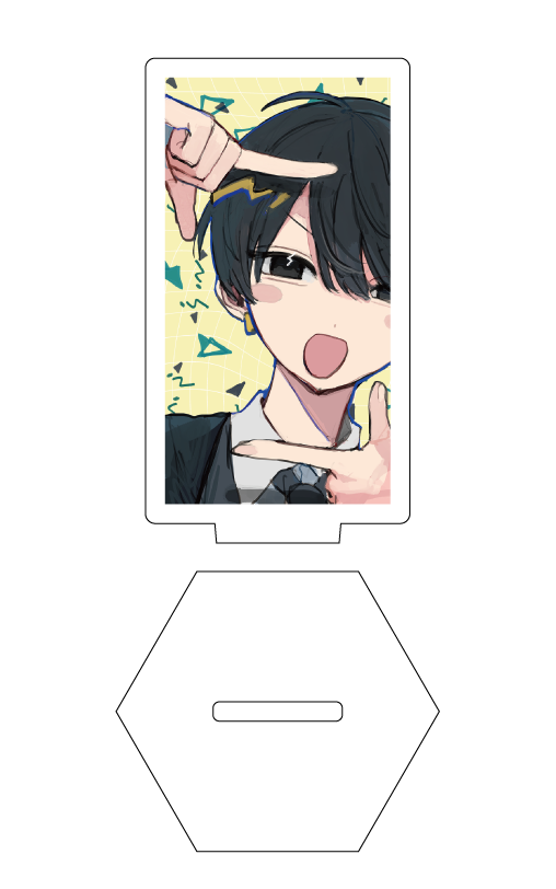 【オリラボ限定】アクリルフィギュア(受注生産)ダイカットアクリルスタンド1